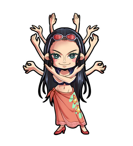 Nico Robin | One Piece Sticker Sheet 2025