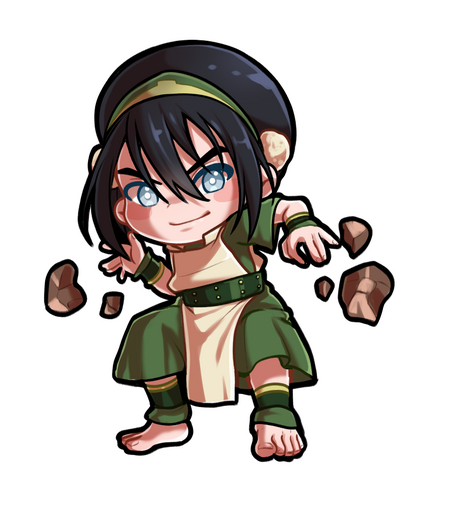 Toph | Avatar: The Last Airbender Sticker Sheet 2025