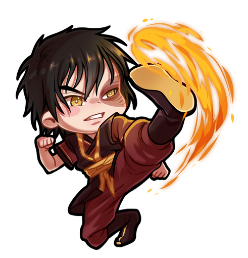 Zuko | Avatar: The Last Airbender Sticker Sheet 2025