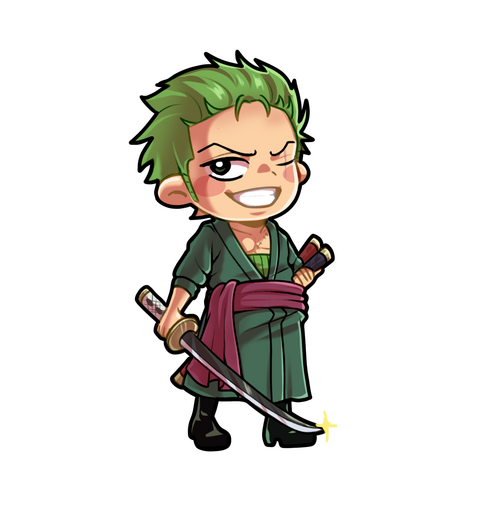 Zoro | One Piece Sticker Sheet 2025