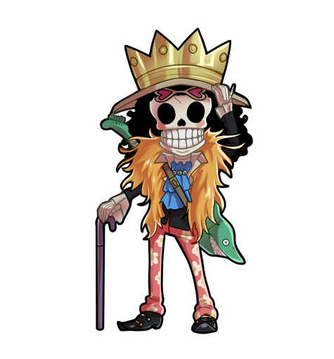 Brook | One Piece Sticker Sheet 2025