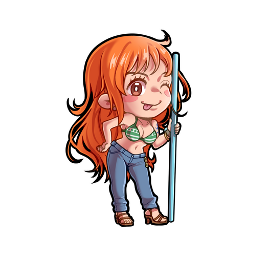 Nami | One Piece Sticker Sheet 2025
